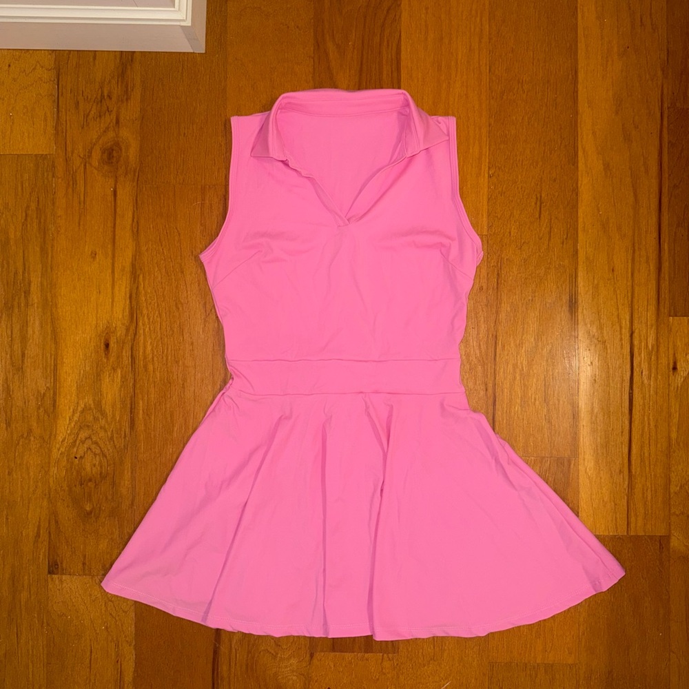 🩷Athleisure / Athletic Stretchy Collared Tennis Dress